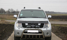 Nissan Pathfinder R51 2005–2014 Utförsäljning Motorhuvsdeflektor (2005-2010, VIP) foto 1