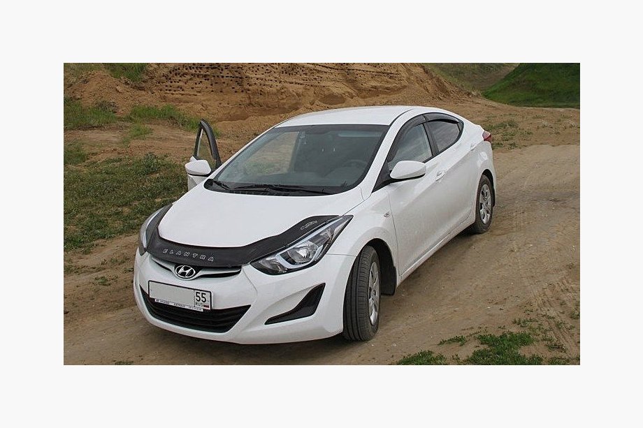 Hyundai Elantra (MD/UD) 2011–2015 Huvdeflektor VIP Image