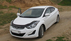 Hyundai Elantra (MD/UD) 2011–2015 Huvdeflektor VIP foto 1