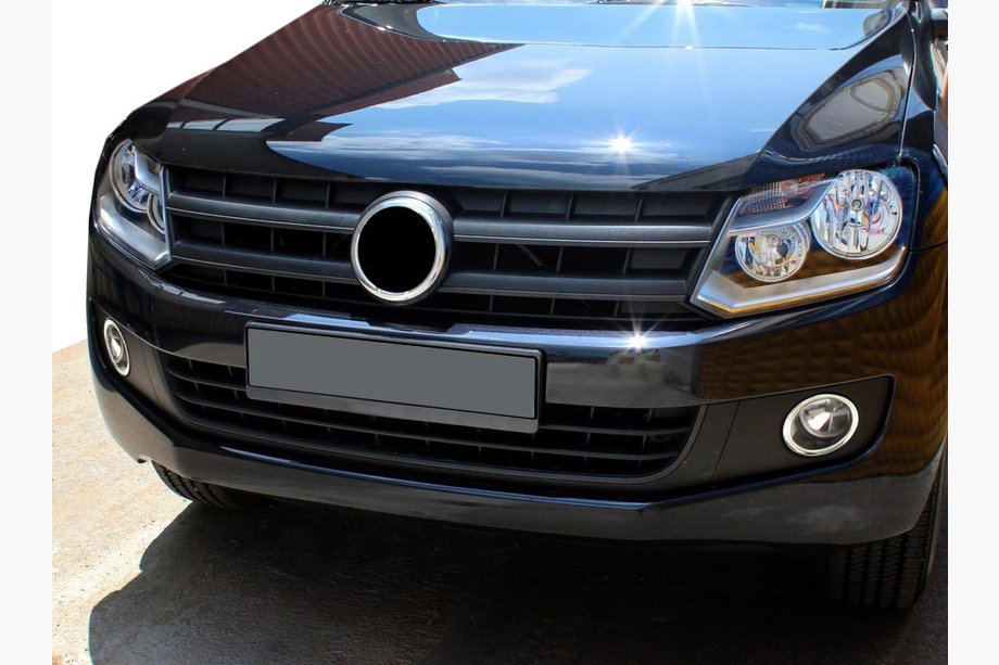 Volkswagen Amarok 2010–2022 Dimljusramar 2010-2012 (2 st, rostfritt stål) Image