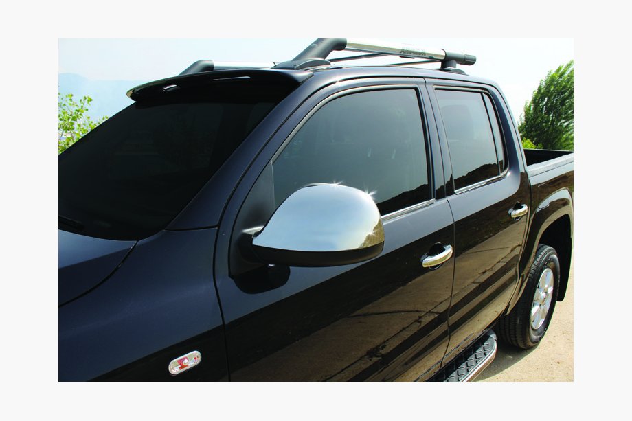 Volkswagen Amarok 2010–2022 Spegelskal (2 st, rostfritt stål) Image