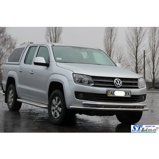Frontbåge ST018-2 (rostfritt stål) Volkswagen Amarok 2010–2022 foto 4
