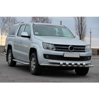 Frontbåge F3-08.7 (rostfritt stål) Volkswagen Amarok 2010–2022 foto 3