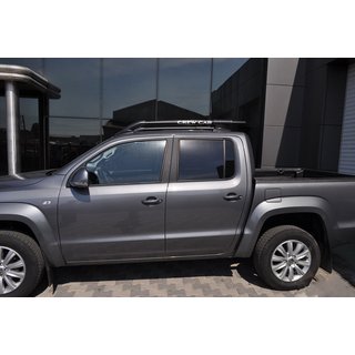 Svarta takrails med tvärbalkar Mitsubishi L200 2006–2015 foto 3