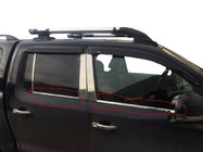 Volkswagen Amarok 2010–2022 Fönsterlister (4 remsor, rostfritt stål) Carmos - turkiskt stål foto 1