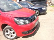 Volkswagen Caddy 2010–2015 Huvdeflektor (FLY) foto 2