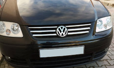Volkswagen Caddy 2004–2010 Grillister Life (6 st, rostfritt) foto 1
