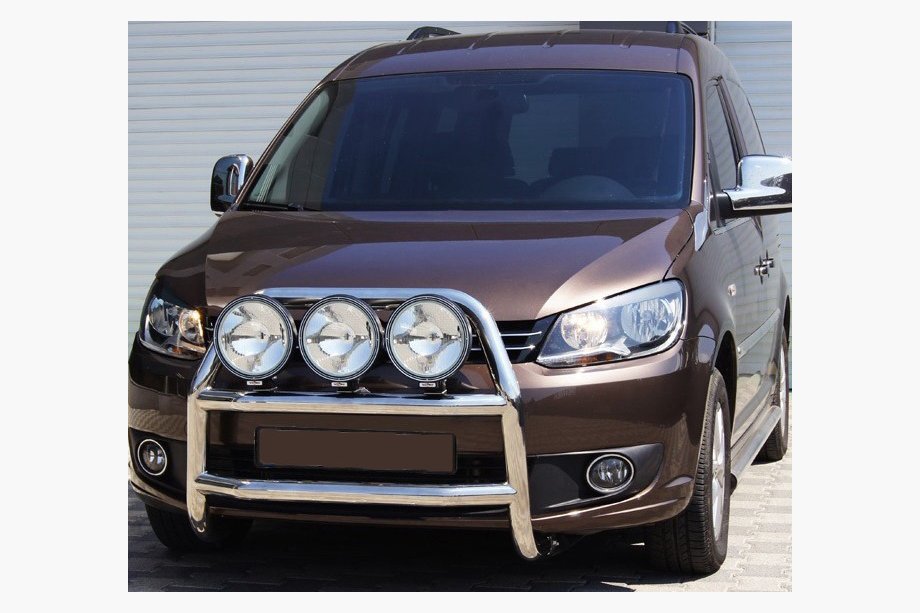 Volkswagen Caddy 2010–2015 Frontbåge WT016 (Ø 60 mm, rostfritt stål) Image