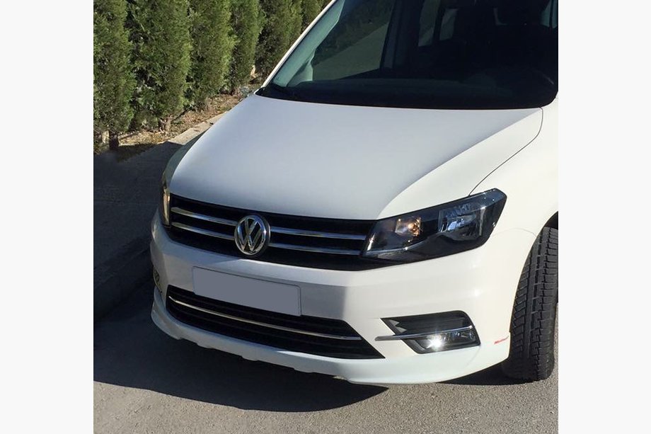 Volkswagen Caddy 2015–2020 Frontstötfångarläpp (för lackering) Image