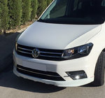 Volkswagen Caddy 2015–2020 Frontstötfångarläpp (för lackering) foto 1