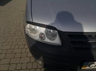 Volkswagen Caddy 2004–2010 Ögonlock till strålkastare (svarta) foto 8