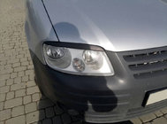 Volkswagen Caddy 2004–2010 Ögonlock till strålkastare (svarta) foto 5