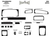 Volkswagen Vento 1992–1998 Instrumentpanelskydd Aluminium foto 3