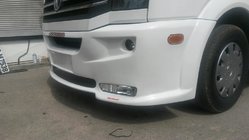Volkswagen Crafter 2006–2016 Främre stötfångarläpp 2012↗ (Era med fasning, för lackering) foto 3