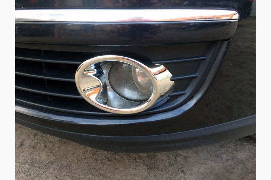 Volkswagen Jetta 2006–2011 Kromlister för dimljus (2 st, plast) Image