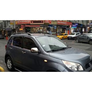 Dörrhandtagskåpor (4 st, rostfritt stål) Daihatsu Terios 2006–2017 foto 2
