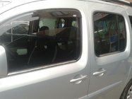 Renault Kangoo 2008–2020 Yttre kromlister runt rutorna (4 st, rostfritt stål) 2 st, Carmos - turkiskt stål foto 3