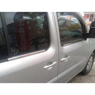 Yttre kromlister runt rutorna (4 st, rostfritt stål) Renault Kangoo 2008–2020 foto 4