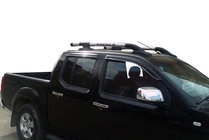 Toyota Hilux 2006–2015 Takrails med tvärbalkar (2 st, krom) foto 3