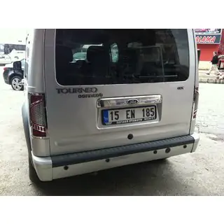 Krom bakljusöverdrag variant 1 (2 st, plast) Ford Connect 2010–2013 foto 4