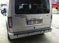 Ford Connect 2010–2013 Kromlist ovanför registreringsskylten (montering på originalfäste, rostfritt stål) Carmos - turkiskt stål foto 3
