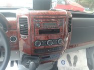 Mercedes Sprinter W906 2006–2018 Instrumentpanelslister (Meric, 50 delar) Aluminium foto 9