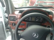 Mercedes Sprinter W906 2006–2018 Instrumentpanelslister (Meric, 50 delar) Aluminium foto 10