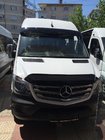 Mercedes Sprinter W906 2006–2018 Vindrutesolskärm på ram V1 (svart högglans, 5 mm) foto 3