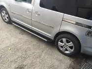 Volkswagen Caddy 2010–2015 List för skjutdörr (2 st, rostfritt) foto 2