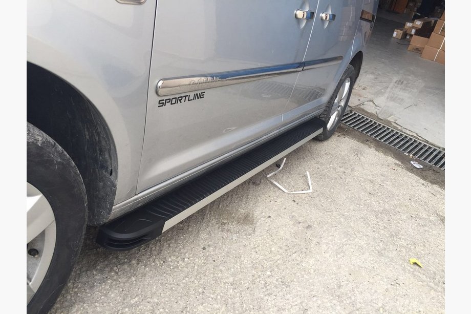 Volkswagen Caddy 2010–2015 Dörrlister (4 st, rostfritt stål) Image