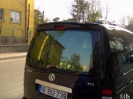 Volkswagen Caddy 2004–2010 Spoiler Kalin (för lackering) foto 2