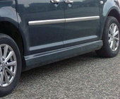 Volkswagen Caddy 2004–2010 Sidokjolar New Model (för lackering) foto 1