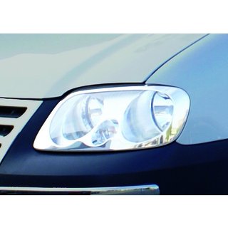 Strålkastarlister (2 st, rostfritt stål) Volkswagen Caddy 2004–2010 foto 4