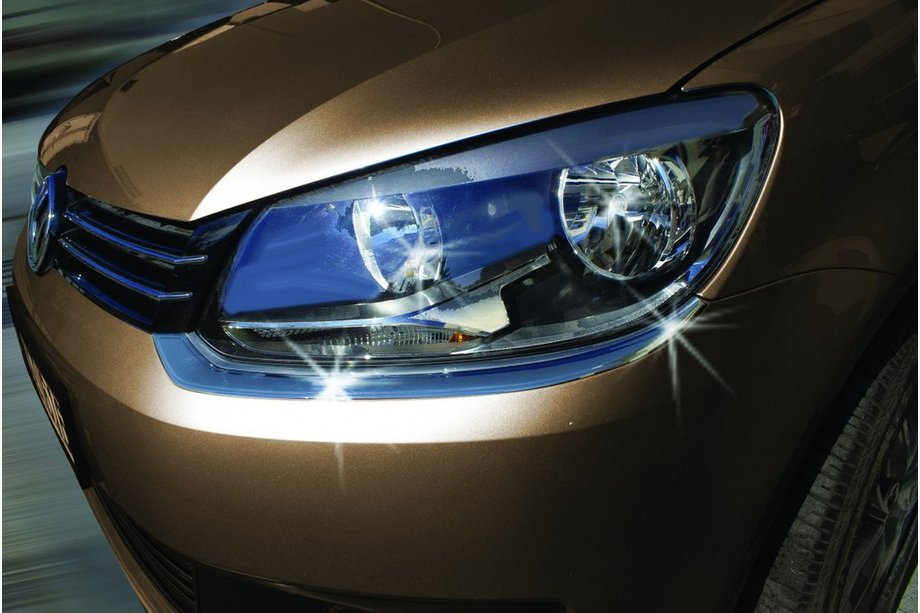 Volkswagen Caddy 2010–2015 Kromramar till strålkastare (2 st, rostfritt stål) Image