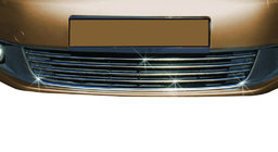 Volkswagen Caddy 2010–2015 Kromlister för främre stötfångare Comfort (5 delar, rostfritt stål) foto 1
