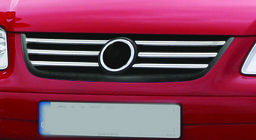 Volkswagen Caddy 2004–2010 Grillister Life (6 st, rostfritt) foto 3