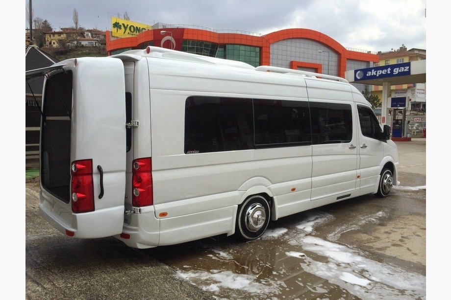 Volkswagen Crafter 2006–2016 Påhängsbagagehållare (för lackering) Foto 13