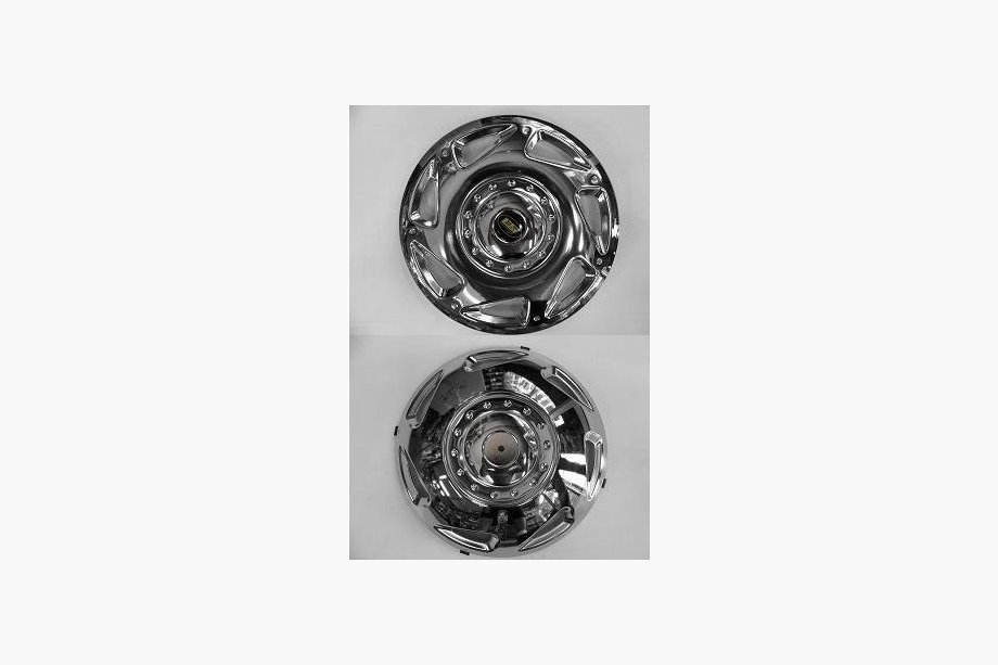 Volkswagen Crafter 2006–2016 Navkapslar i metall (set för 2 hjul, 4 st) Image