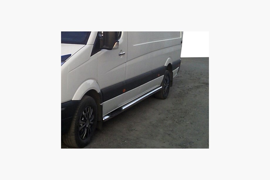 Nissan Interstar 2002–2010 Sidorör (2 st, rostfritt) Image