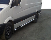 Nissan Interstar 2002–2010 Sidorör (2 st, rostfritt) foto 1