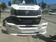 Volkswagen Crafter 2006–2016 Frontspoiler till främre stötfångare 2012↗ (LED, för lackering) foto 6