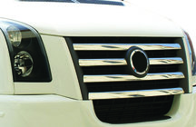 Volkswagen Crafter 2006–2016 Kromlister till grill 2006-2011 foto 7