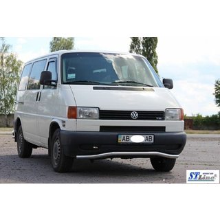 Nedre enkel vågskydd ST007 (rostfritt) Volkswagen T4 Caravelle/Multivan 1990–2003 foto 3