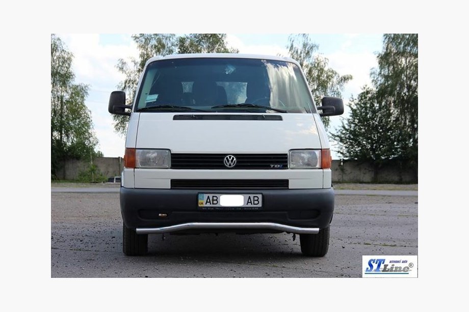 Volkswagen T4 Caravelle/Multivan 1990–2003 Nedre enkel vågskydd ST007 (rostfritt) 60 mm Foto 4