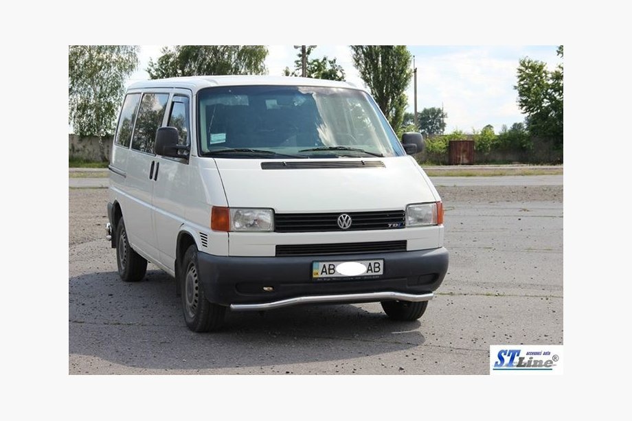 Volkswagen T4 Caravelle/Multivan 1990–2003 Nedre enkel vågskydd ST007 (rostfritt) 60 mm Foto 6