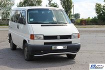 Volkswagen T4 Transporter 1990–2003 Nedre enkel vågskydd ST007 (rostfritt) 51 mm foto 6