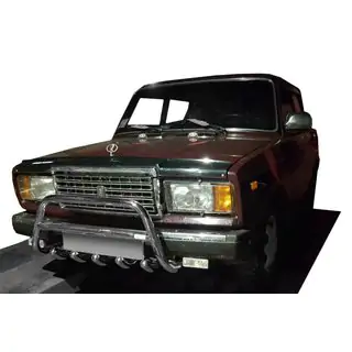 Frontbåge WT003 (42 mm, rostfritt) VAZ 2107 1982–2012 foto 1