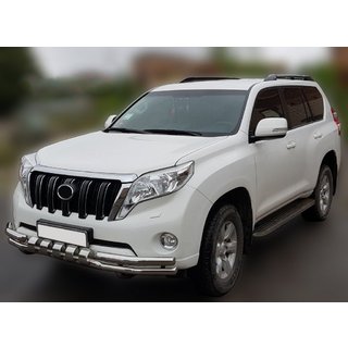 Frontbåge F3-31 (rostfri) Toyota Land Cruiser Prado 150 2009–2023 foto 1