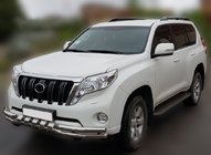 Toyota Land Cruiser Prado 150 2009–2023 Frontbåge F3-31 (rostfri) foto 1