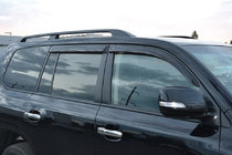 Lexus LX570/450d 2008–2022 Vindavvisare för fönster 11 cm (4 st, Niken) foto 1